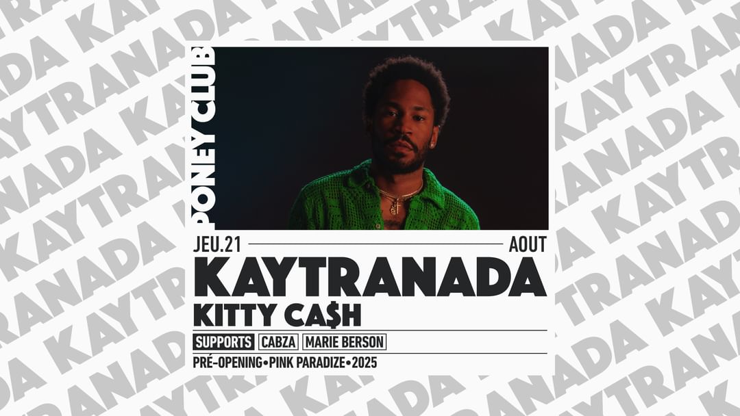 Capa do evento KAYTRANADA