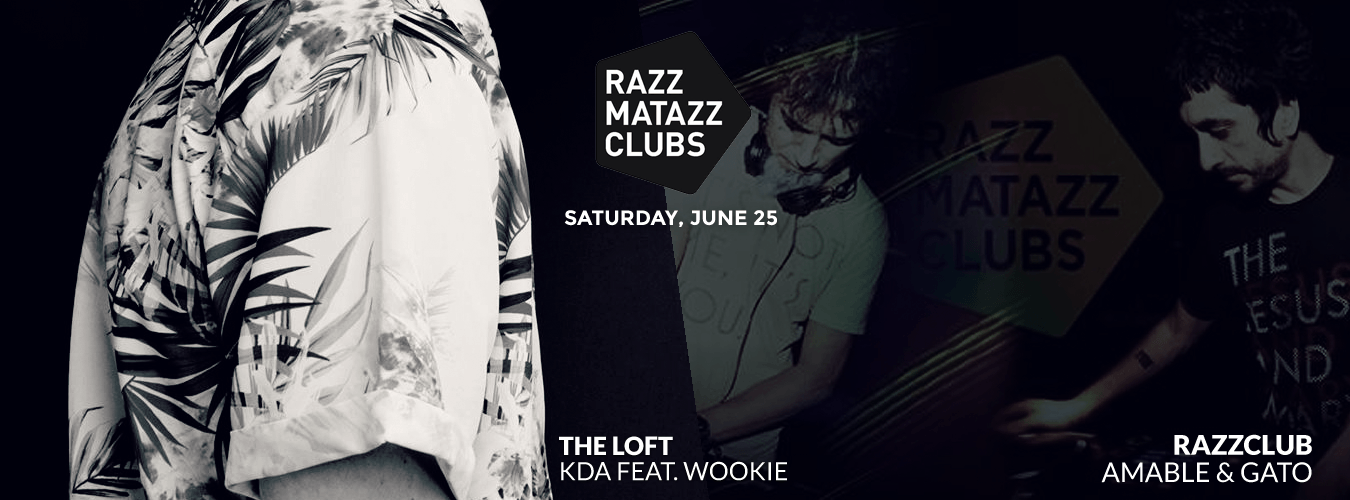 KDA ft. Wookie @ The Loft & Amable with Gato @ Razzclub image
