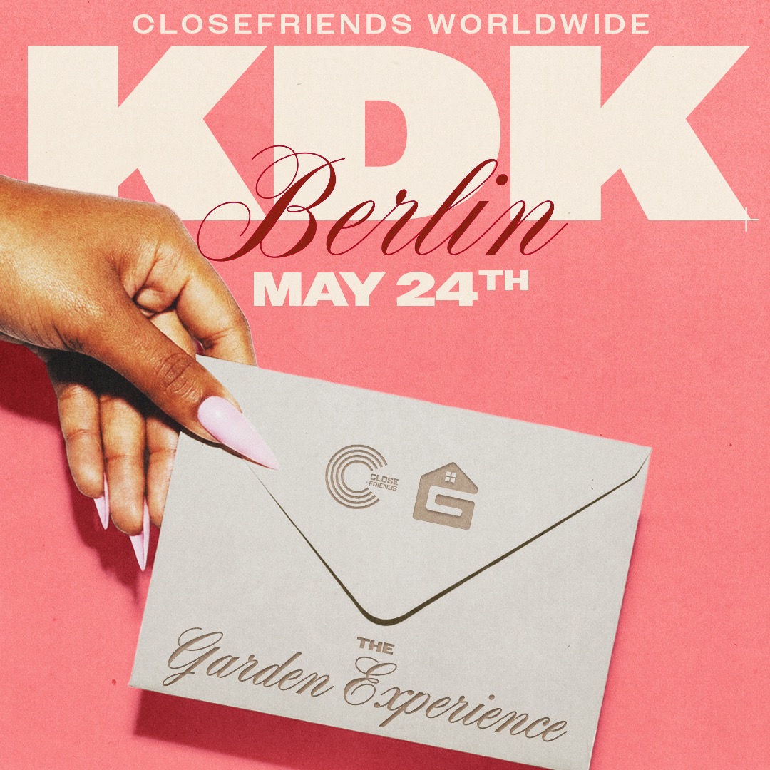 KDK BERLIN: Close Friends x The Garden Eperience image