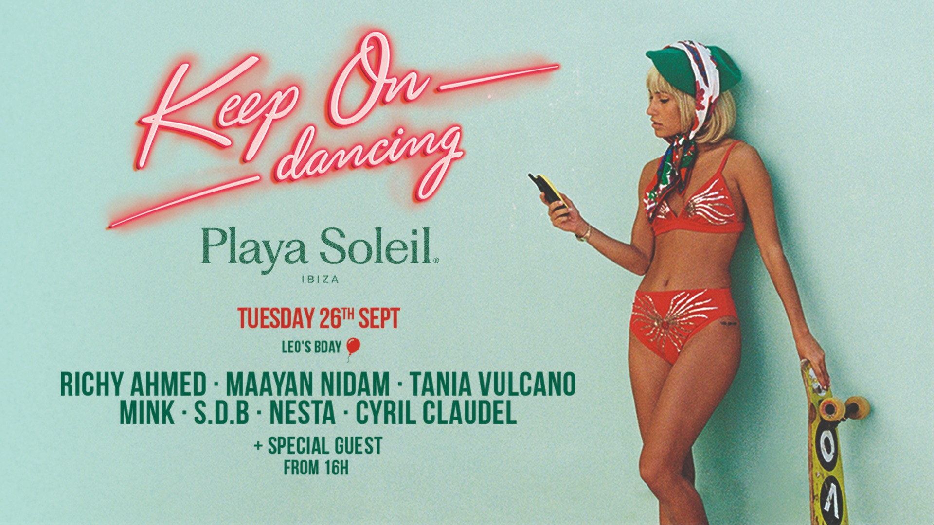 Keep On Dancing - Leo's Birthday image