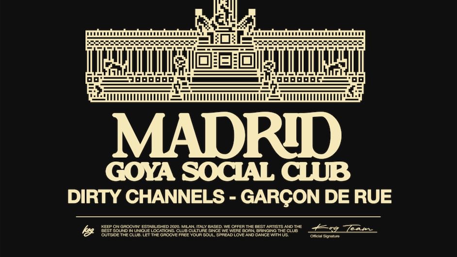 Copertina evento Keep On Groovin' Madrid: Five Years of Grooves w/ Dirty Channels