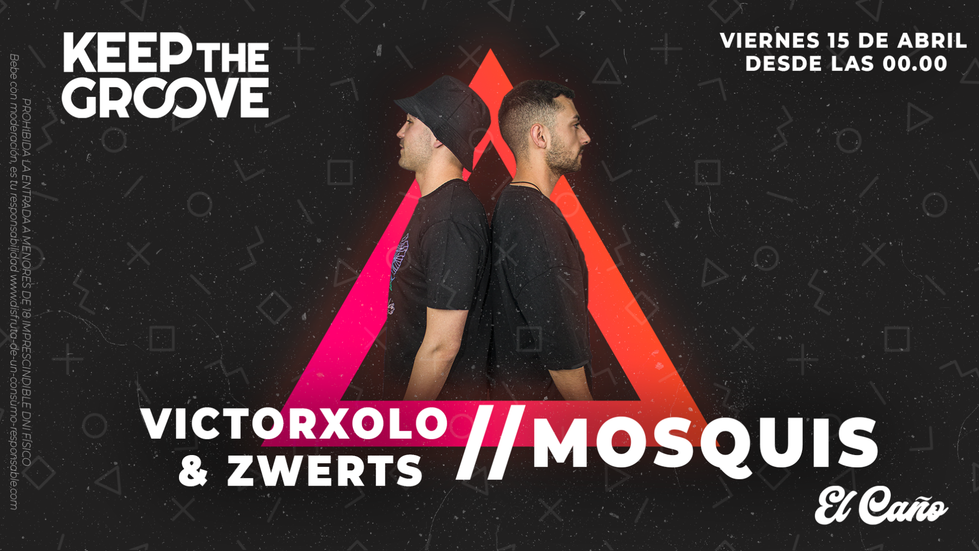 Keep The Groove Presenta Victorxolo & Zwerts // Mosquis image