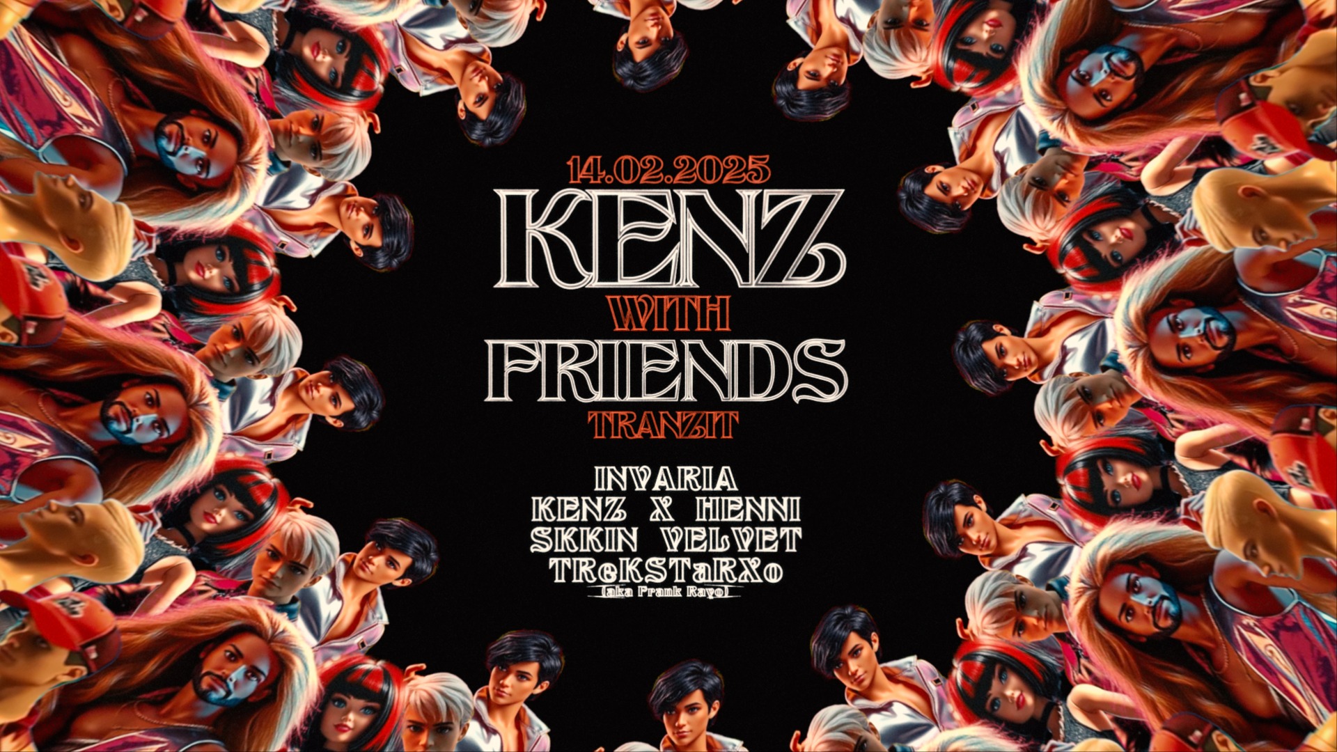 KENZ WITH FRIENDS w/ SKKIN VELVET, DJ HENNI, KENZ and more @ TRANZIT.  image