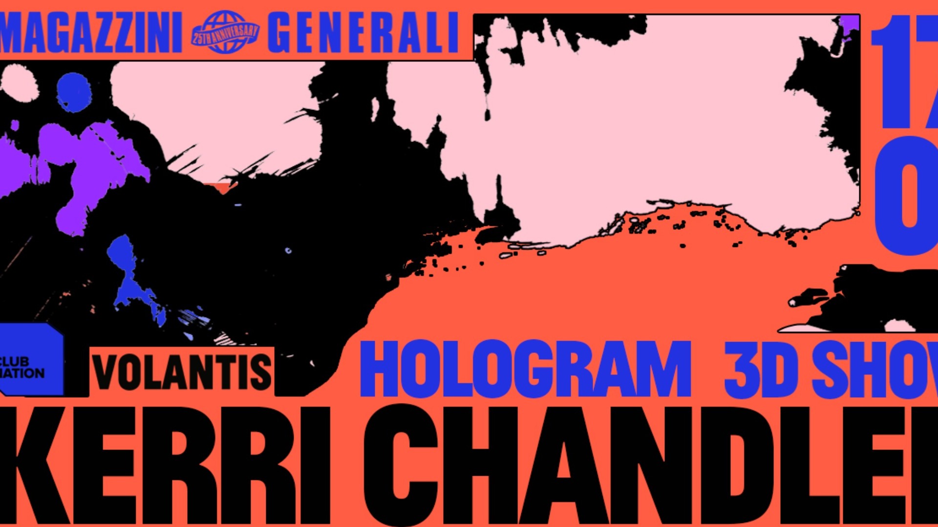 Kerri Chandler Hologram 3D show | Milano