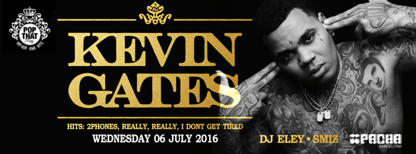 Kevin Gates presented by Pop That Party image