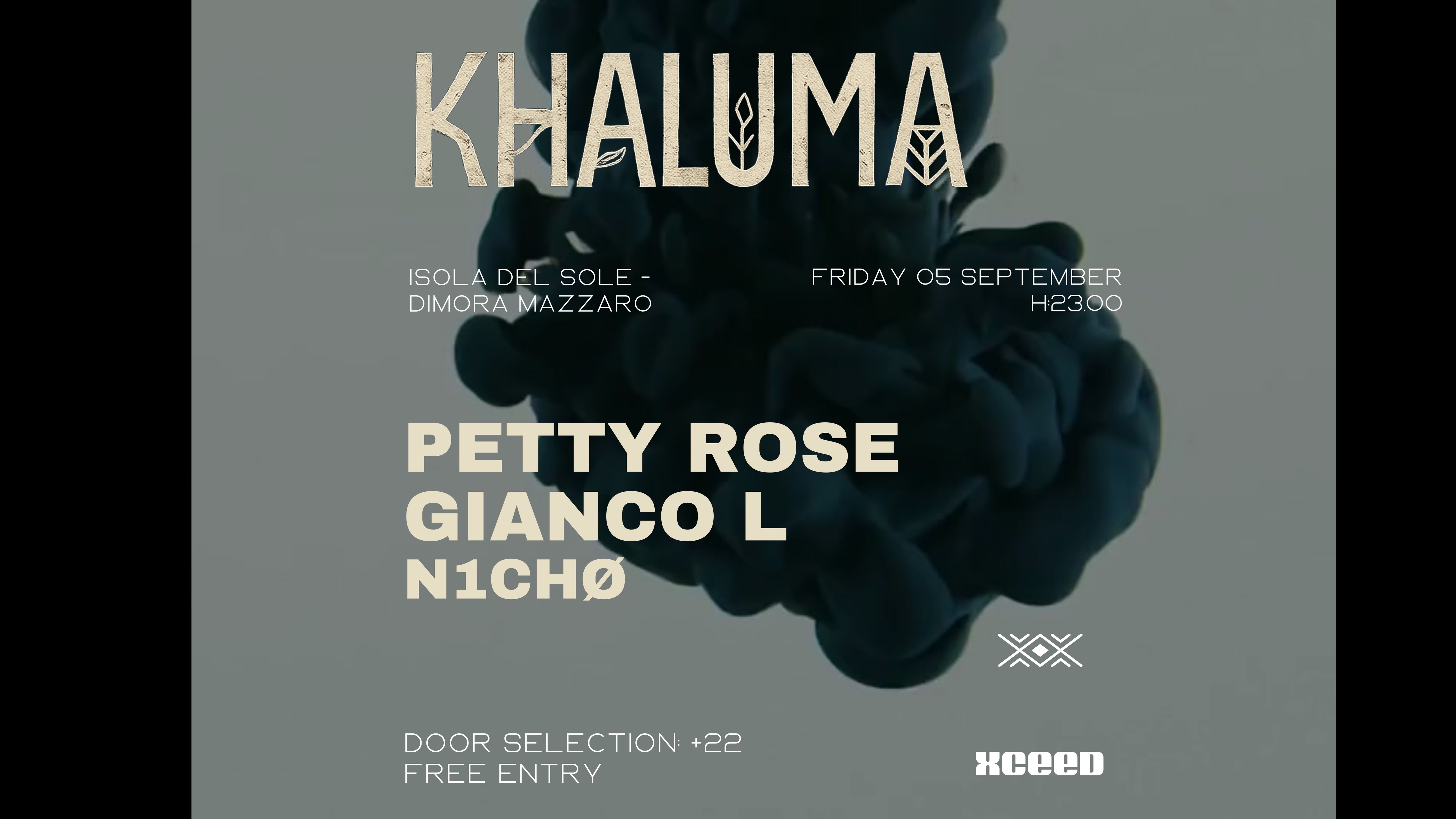KHALUMA 05|09|25 w/ PETTY ROSE - GIANCO L - N1CHØ  image