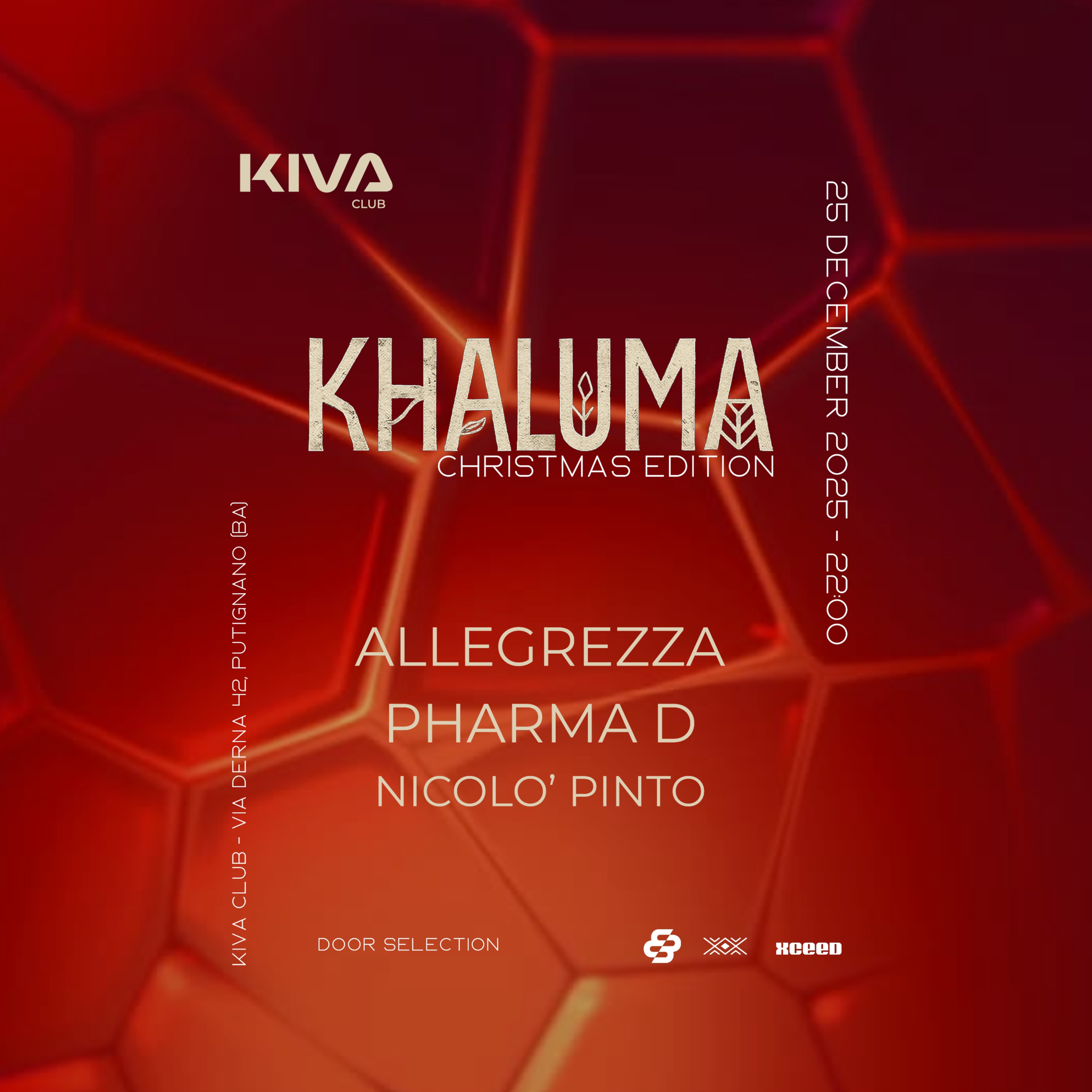 KHALUMA CHRISTMAS ED. | 25.12.25 @ KIVA CLUB image