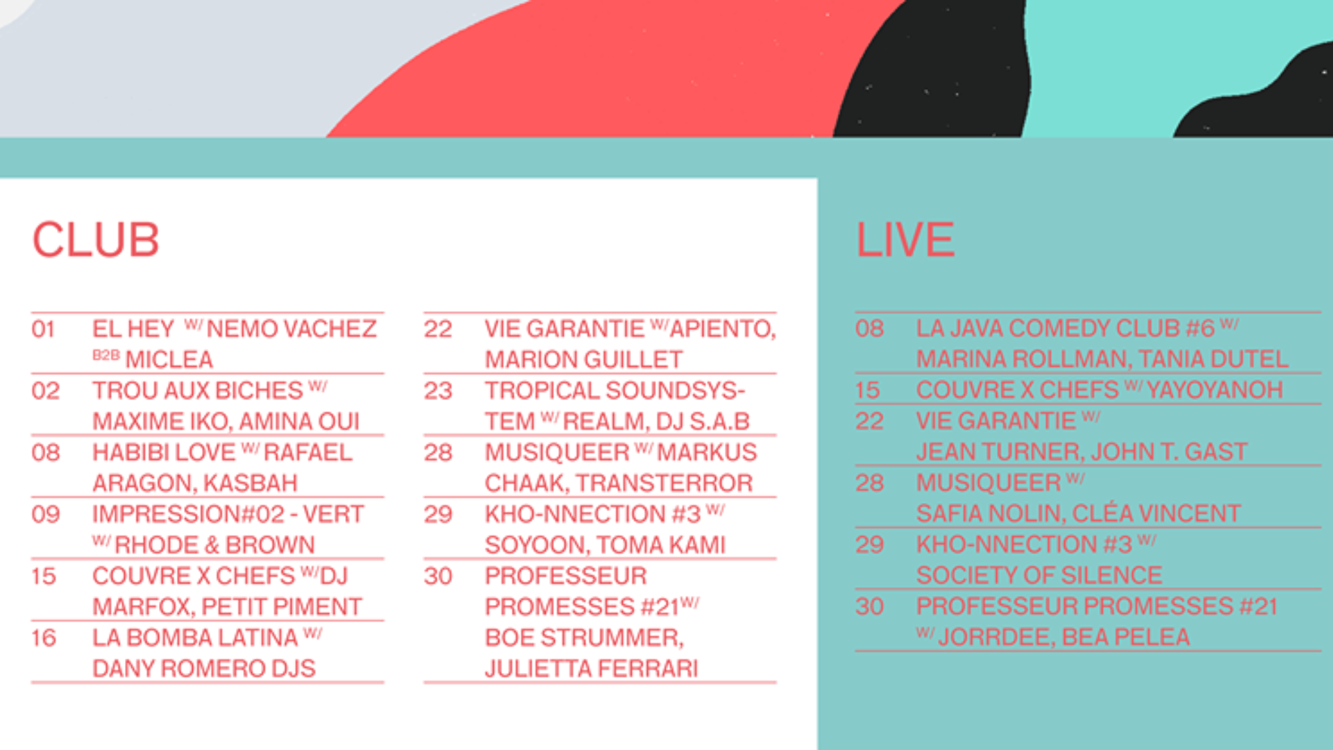 Kho-nnection #3 • Society of Silence (live), Soyoon, Toma Kami image