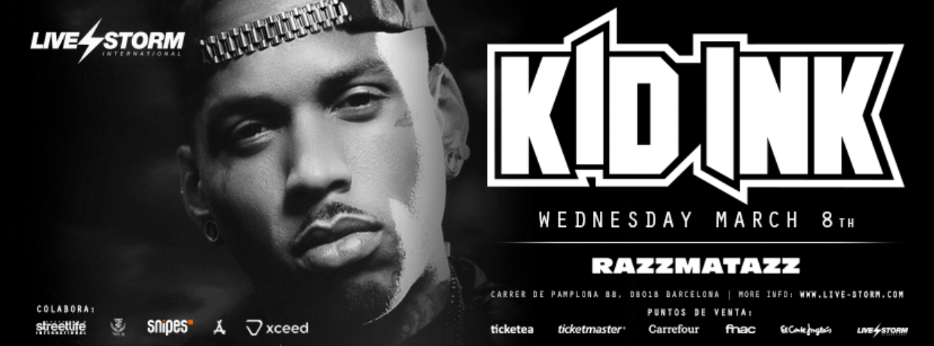 KID INK at Barcelona - European Tour image