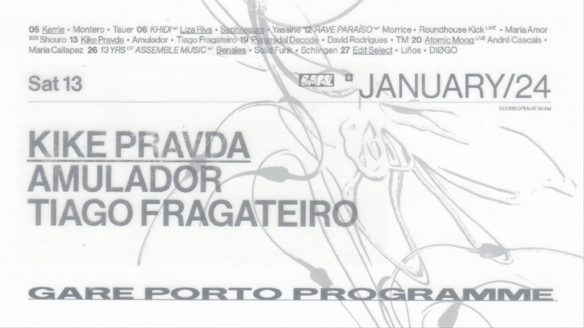 Kike Pravda + Amulador + Tiago Fragateiro  image