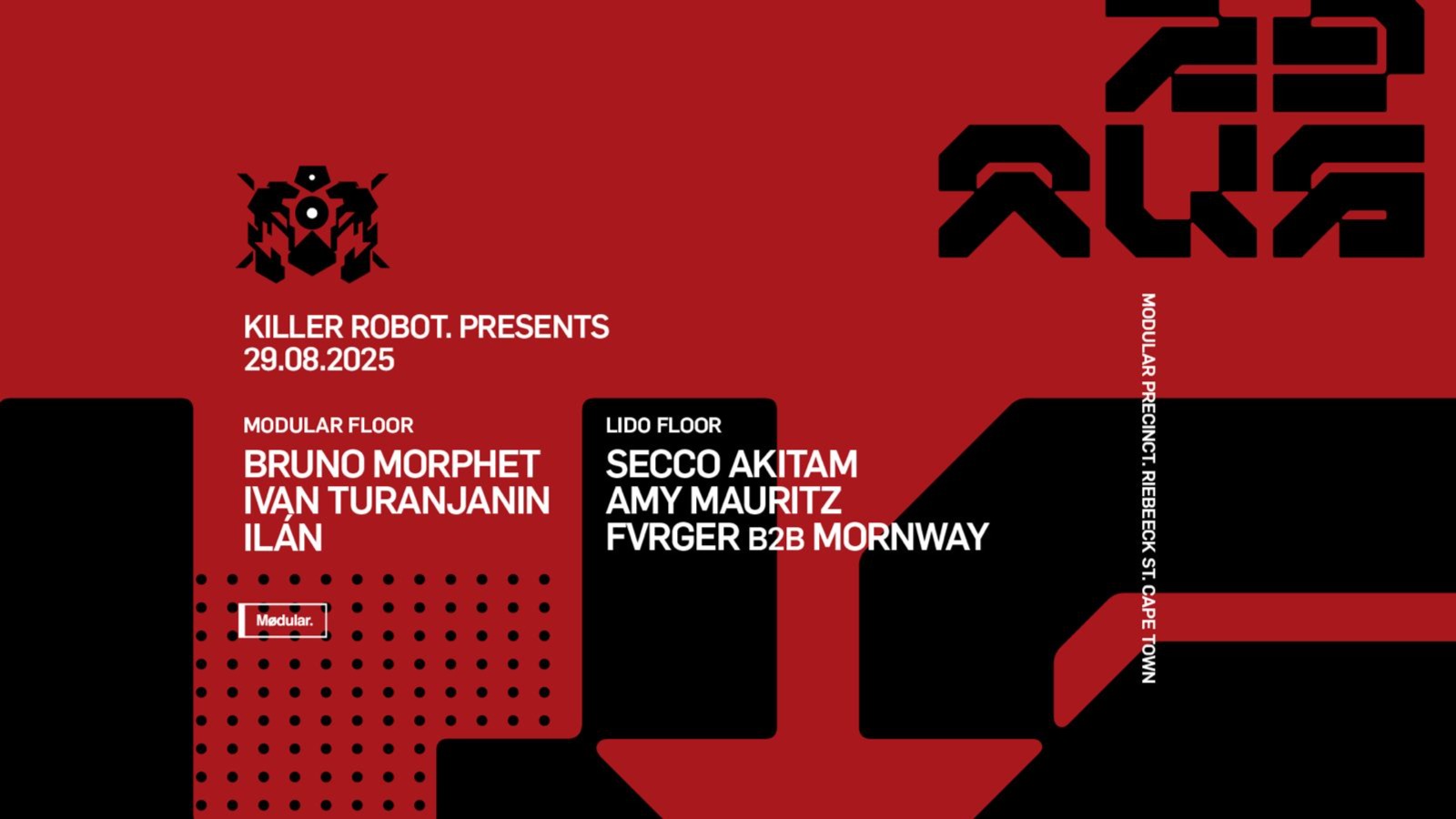 Killer Robot Presents Ilán | Amy Mauritz | Fvrger | Mornway | Secco Akitam image