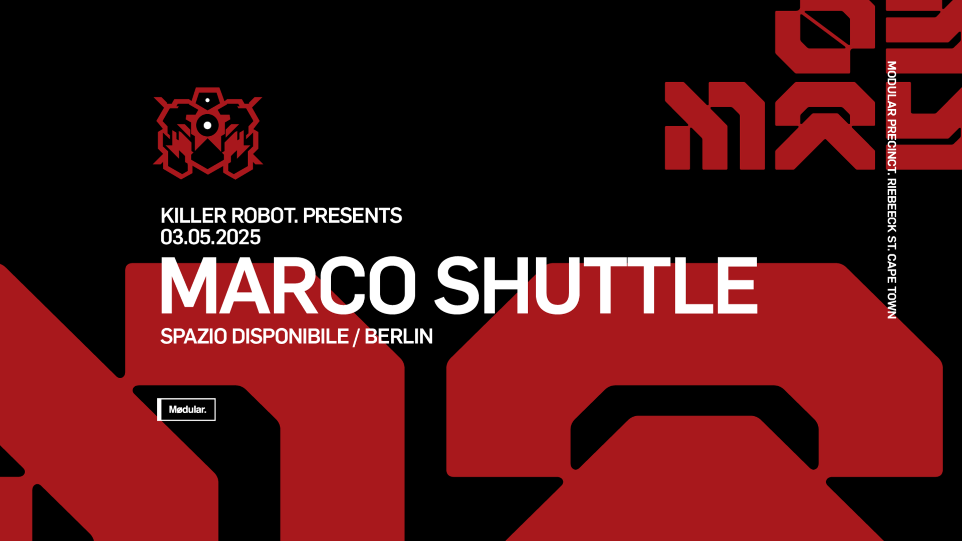 Killer Robot Presents Marco Shuttle image
