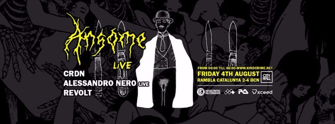 Couverture de l'événement Kindcrime pres. Ansome LIVE