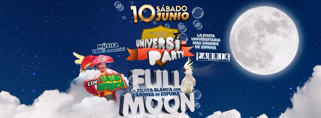 King Africa || UniversiParty Full Moon image