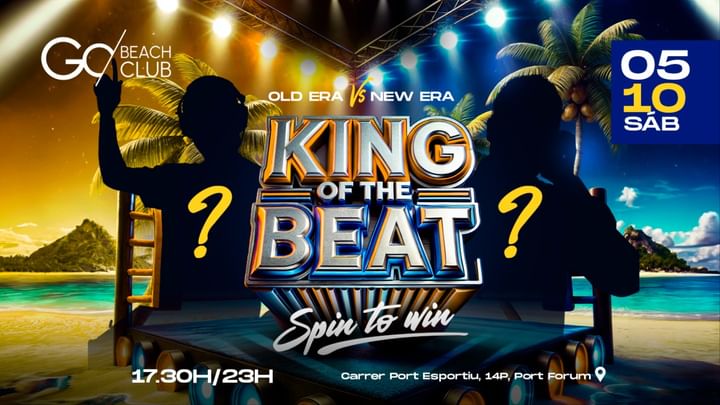 Cover for event: KING OF THE BEAT | from 17:30am