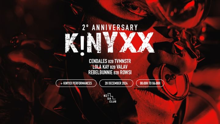 Cover for event: KINYXX - 2nd Anniversary - Fet!sh Edition at Nitsa Club