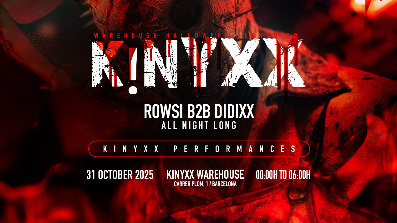 KINYXX pres: Warehouse Halloween Techno Edition image