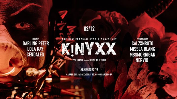 Cover for event: KINYXX - The New Freedom Utopia Sanctuary
