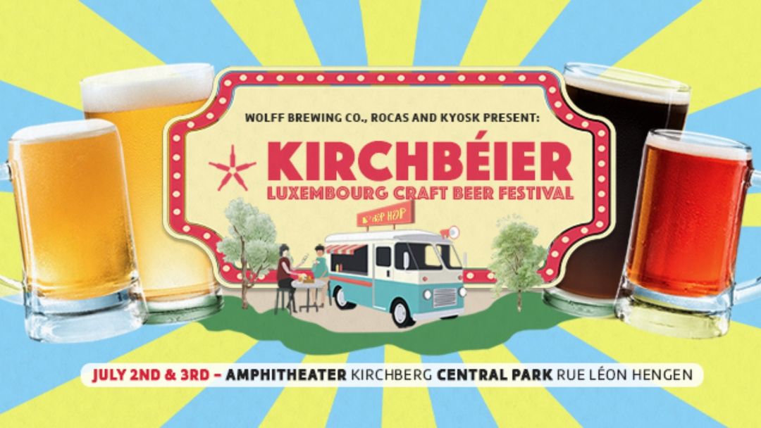 Cartel del evento KIRCHBÉIER CRAFT BEER FESTIVAL