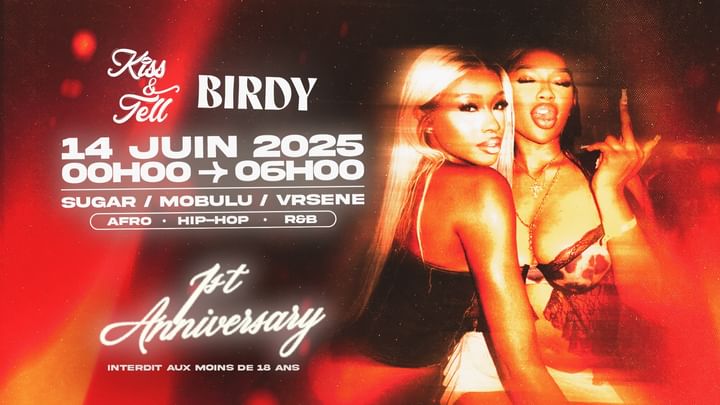 Cover for event: Kiss And Tell x Birdy 1st anniversary 