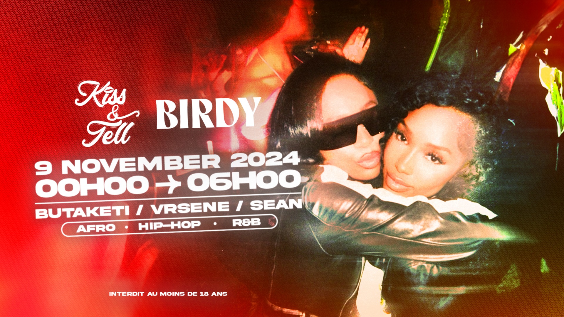 KISS AND TELL X BIRDY