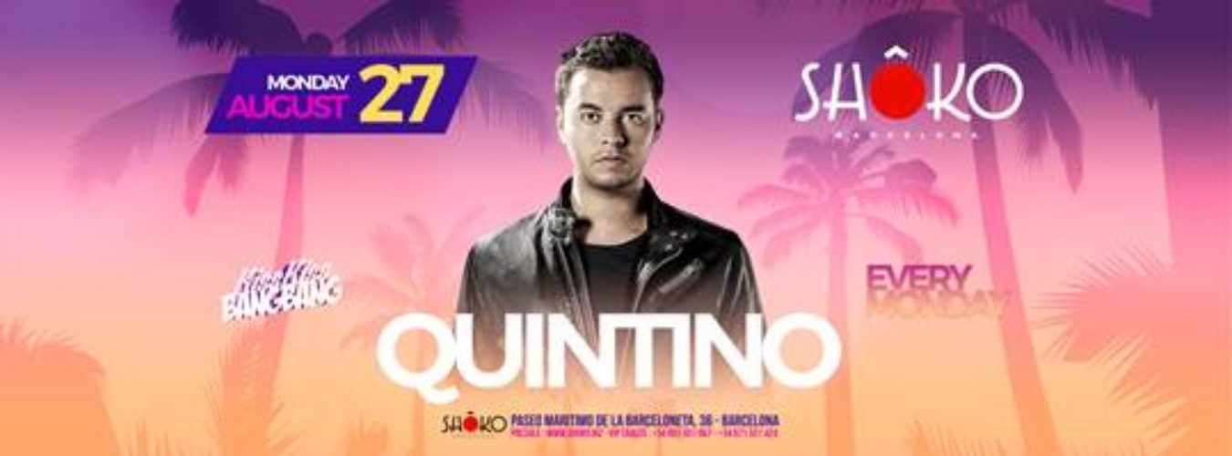 Kiss Kiss Bang Bang - Quintino image