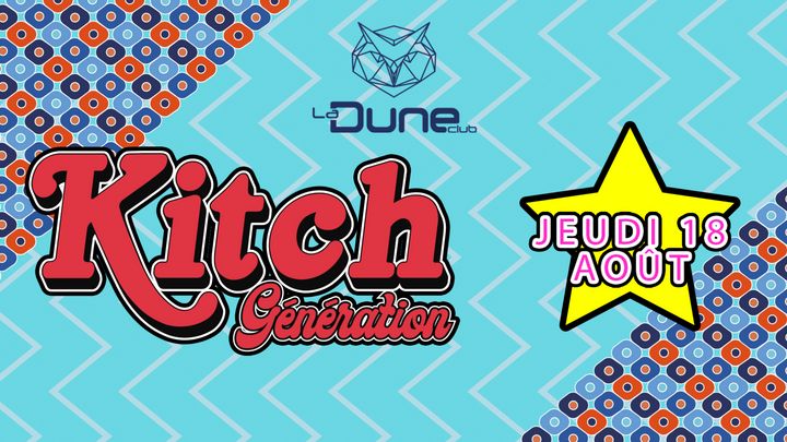 Cover for event: KITCH (JEUDI)