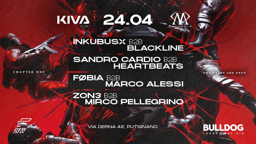 KIVA CLUB x METAGATE | HARD TECHNO EXPERIENCE event cover