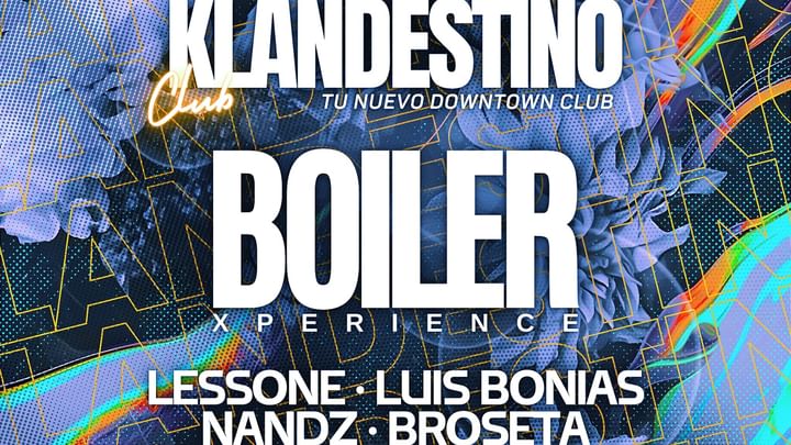 Cover for event: KLANDESTINO