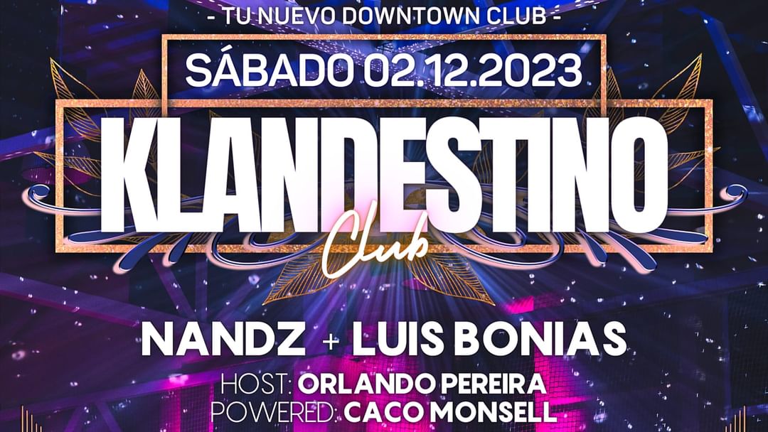 Copertina evento KLANDESTINO