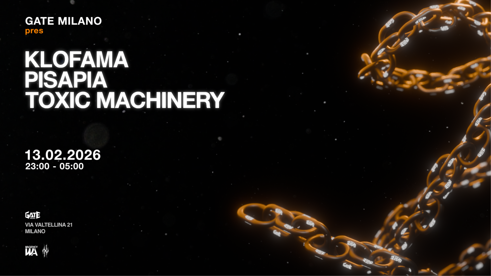 KLOFAMA, PISAPIA, TOXIC MACHINERY image