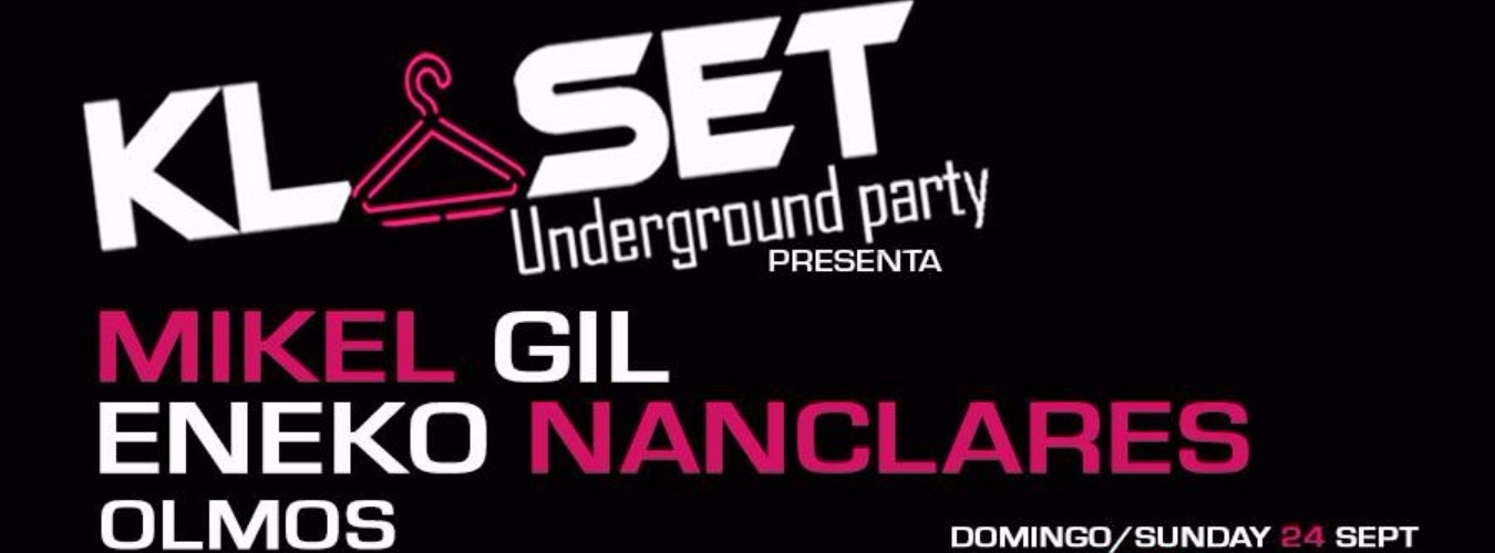 Kloset Underground Party pr. Mikel Gil & Eneko Nanclares + Olmos image