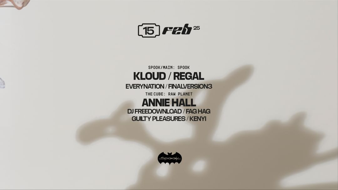 Copertina evento Kloud + Regal & Raw Planet w/ Annie Hall