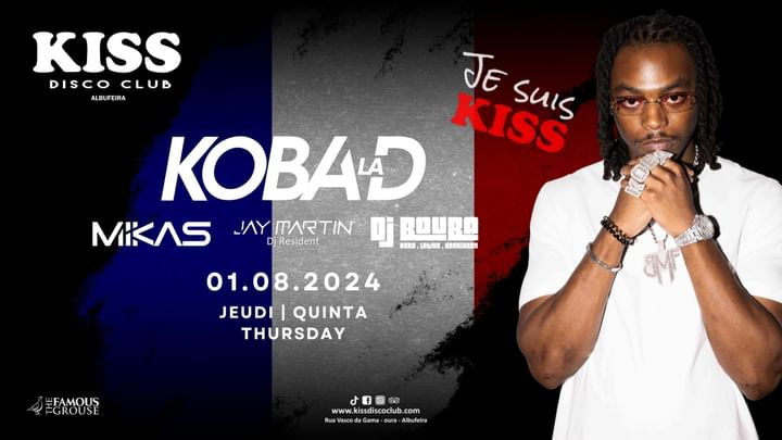 Cover for event: KOBA LAD & MIKAS // JE SUIS KISS