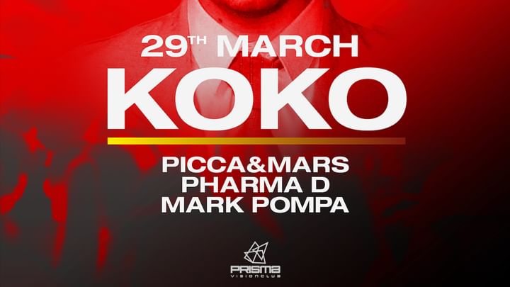 Cover for event: KOKO C/O PRISMA VISION CLUB