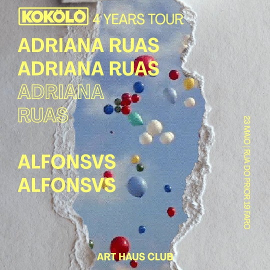 Kokölò (4 years tour) | Art Haus Club image