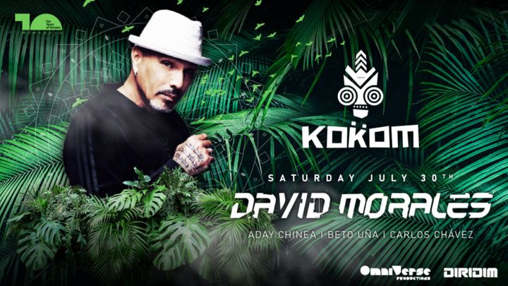 Cover for event: Kokom with David Morales