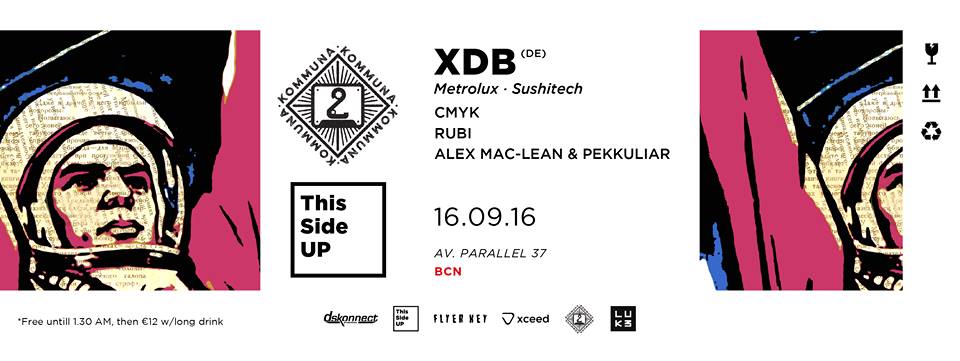 Kommuna 2 meets This Side UP - w/ XDB (Sushitech / Metrolux) image