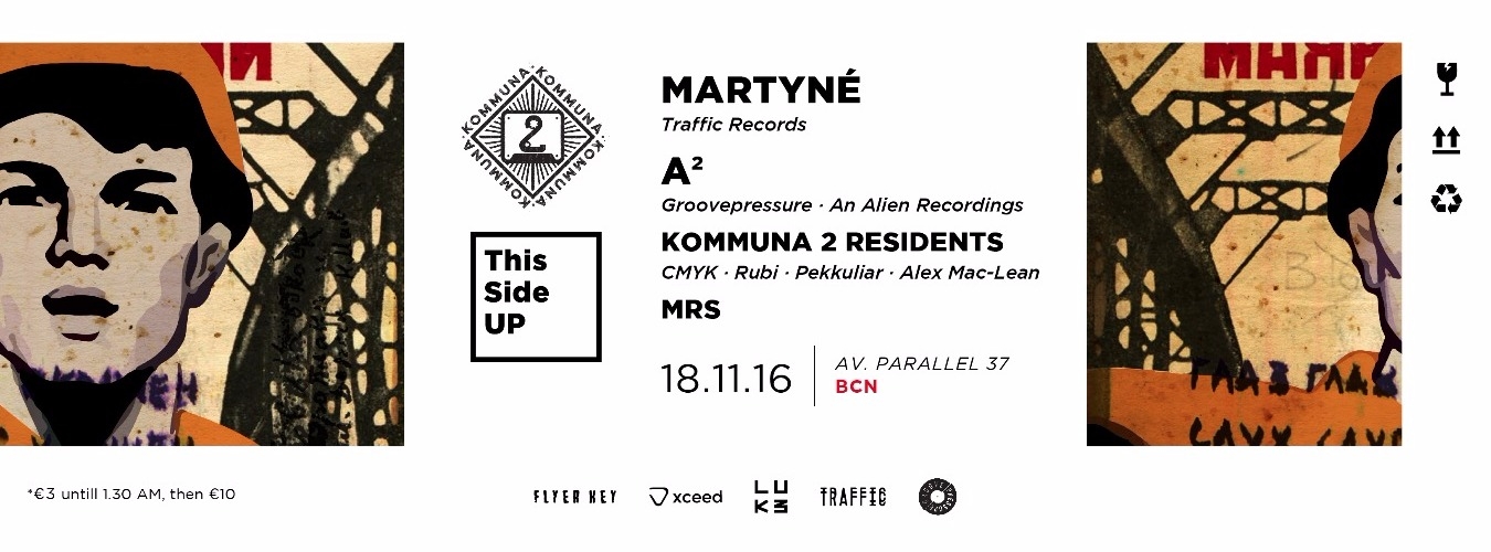 Kommuna 2 & This Side UP present: Traffic Records Showcase image