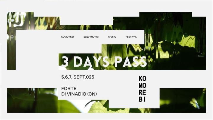 Cover for event: Komorebi Music Festival 2025 - 3 Days Pass
