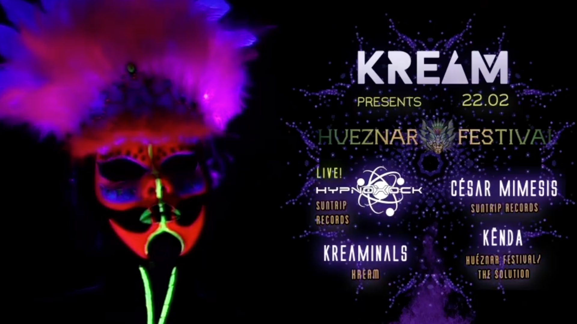 KREAM presents Huéznar Festival 2020 image