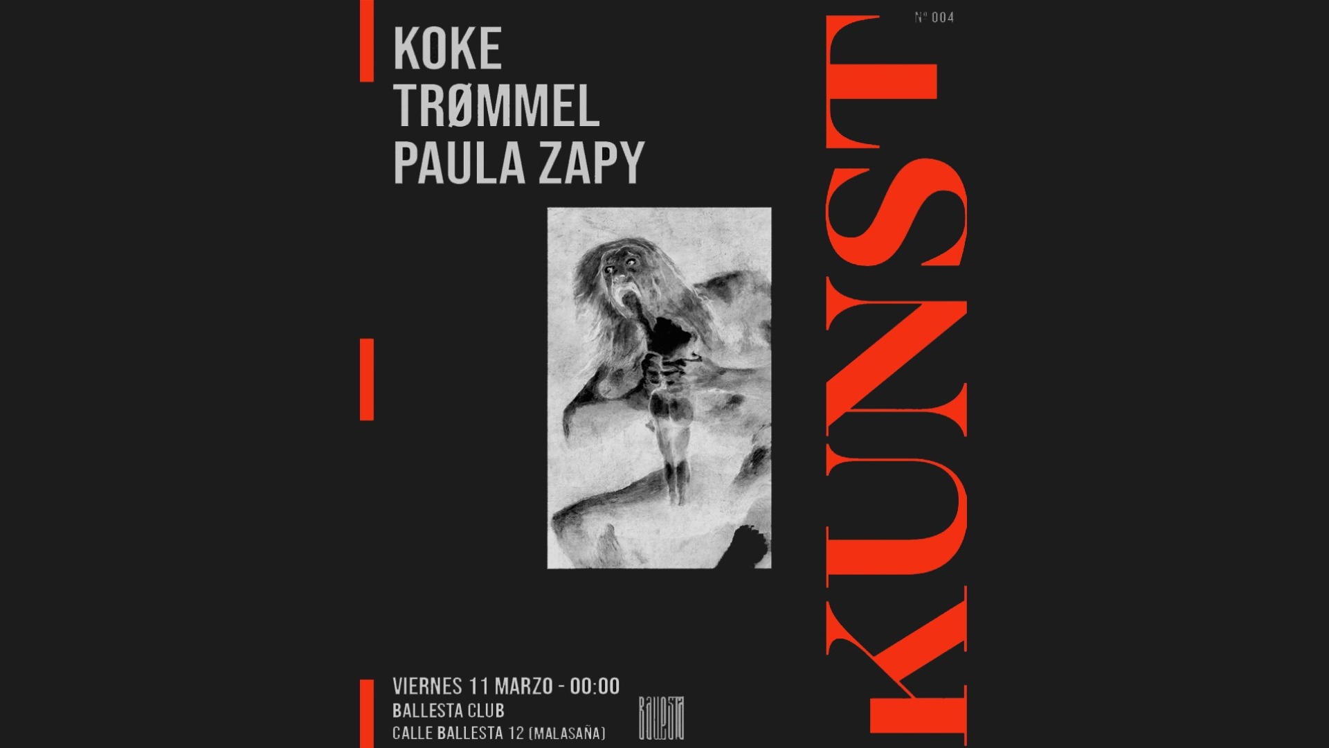 KUNST: Koke + Trømmel + Paula Zapy image