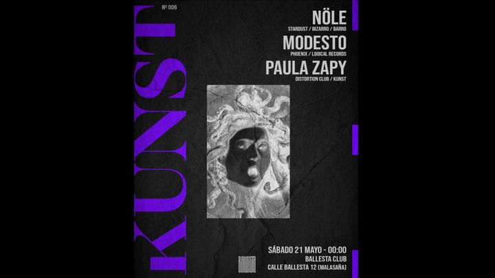 Cover for event: KUNST: Nöle + Modesto + Paula Zapy