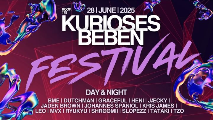 Cover for event: KURIOSES BEBEN - FESTIVAL (DAY & NIGHT)