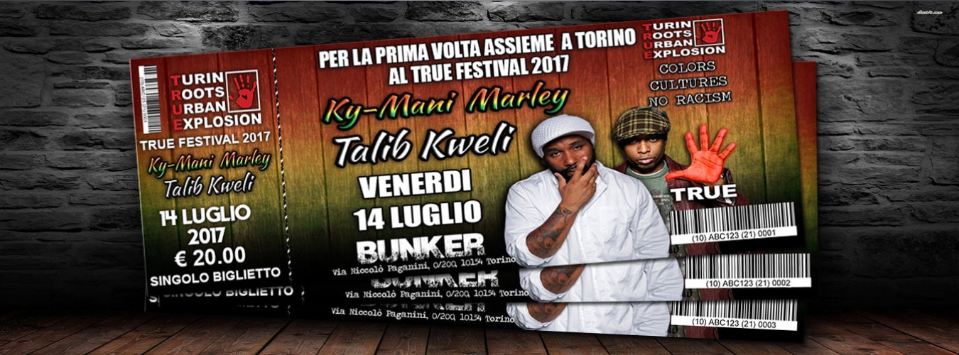KY-MANI MARLEY  & TALIB KWELI LIVE AL TRUE FESTIVAL image
