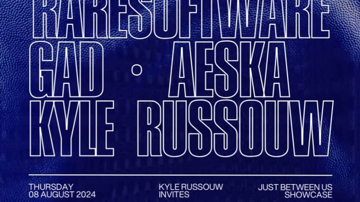 Cover for event: Kyle Russouw Invites Just Between Us