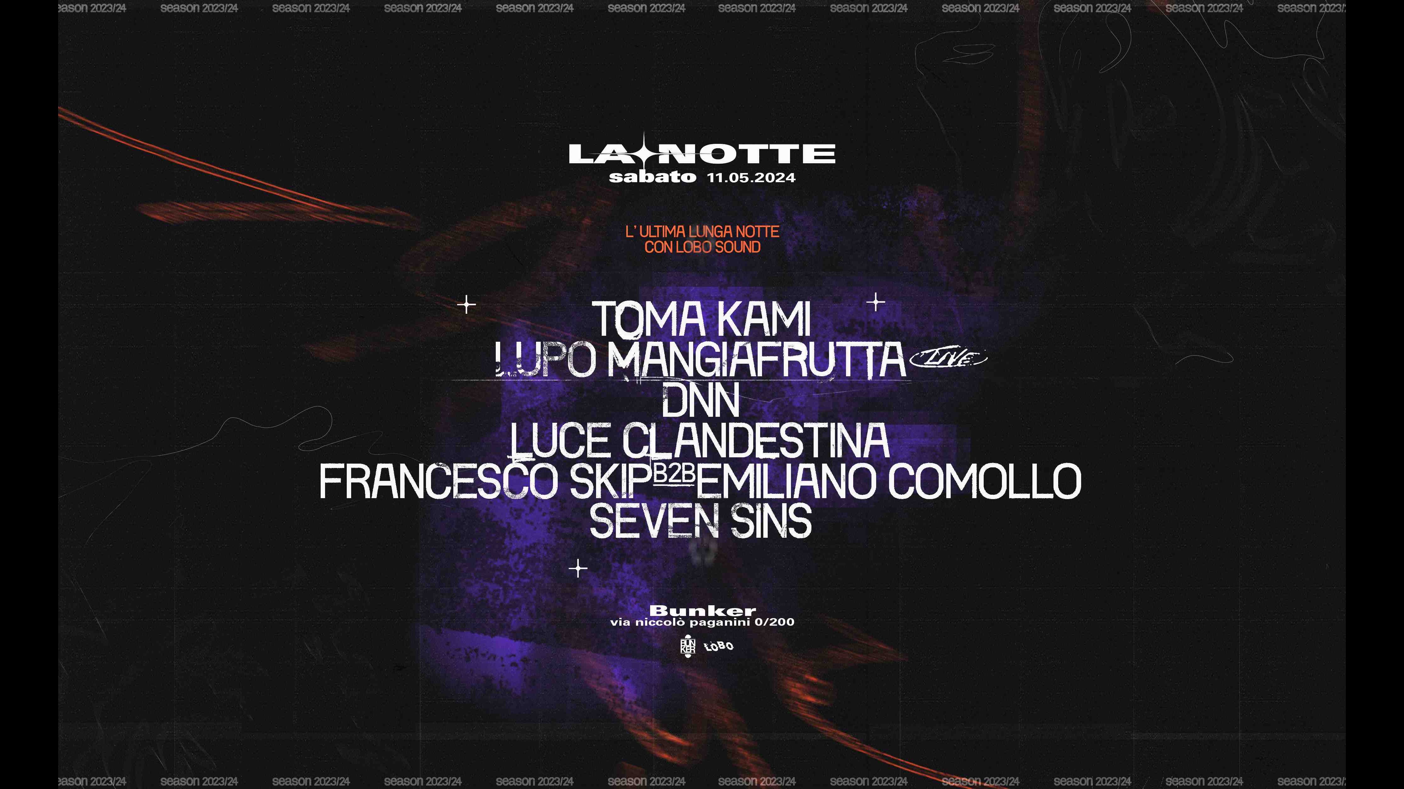 L' Ultima lunga Notte con Lobo sound image