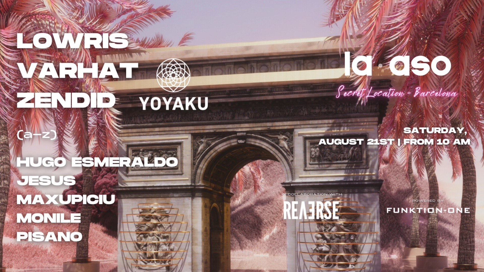 LA ASO invites Yoyaku - LOWRIS, VARHAT & ZENDID image