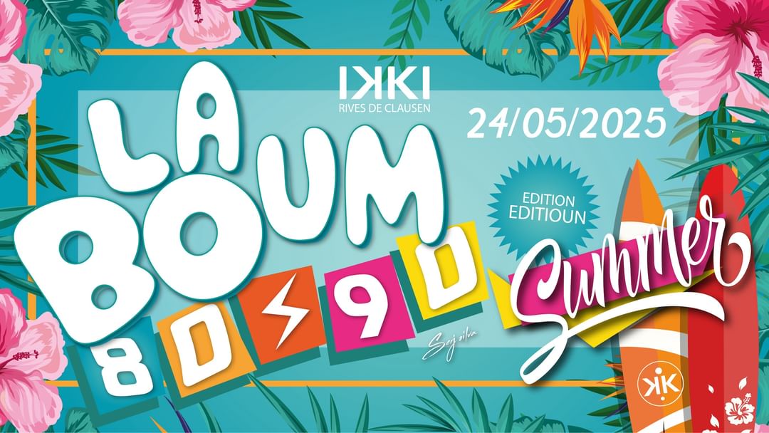 LA BOUM • 80's / 90's event cover