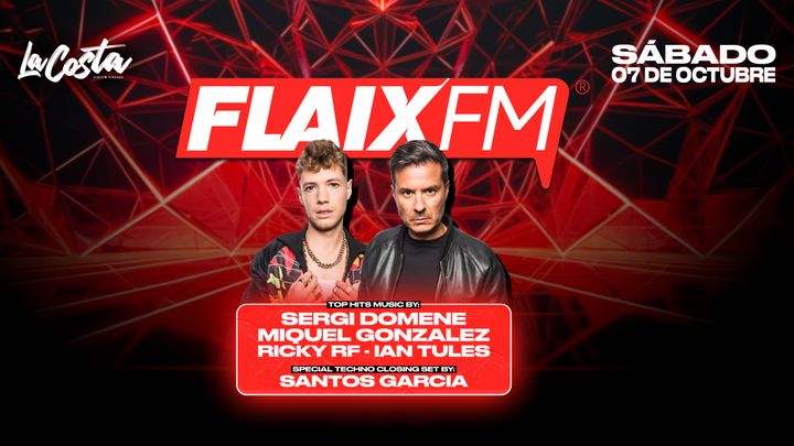 Cover for event: La Costa Comarruga - Flaix FM (Sábado 07 de Octubre)